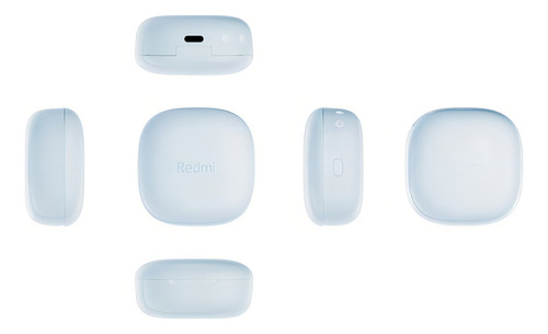 Fones De Ouvido Sem Fio Xiaomi Redmi Buds 6 Play Bluetooth Blue Azul