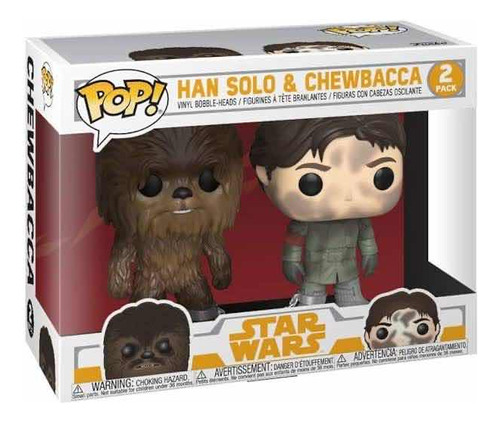 Funko Pop Star Wars: Han Solo & Chewbacca