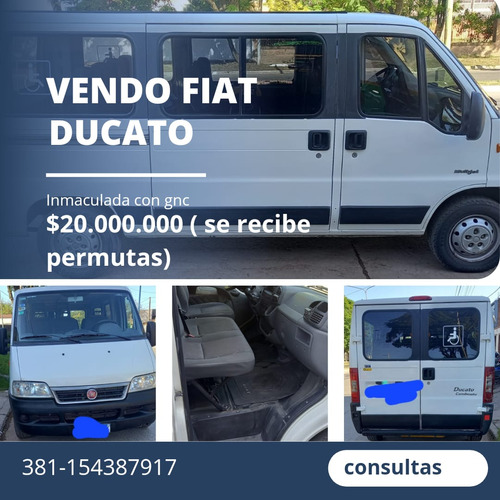 Fiat Ducato 2.3 Combinato Mjet C/abs + Aa