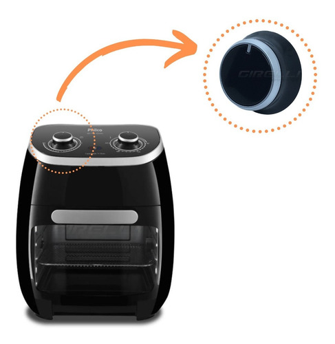 Imagem 2 de 5 de Botão Air Fryer Oven Pfr2000p Philco Original 736930