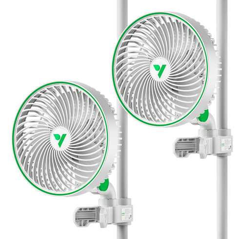 Vivosun Aerowave E6 - Ventilador De Tienda De Cultivo 2 Tdac