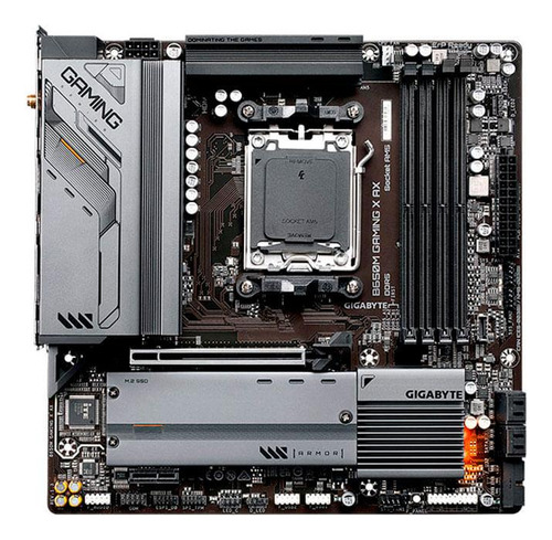 Placa Mãe Gigabyte B650m Gaming X Ax, Amd Am5, M Atx, Ddr5