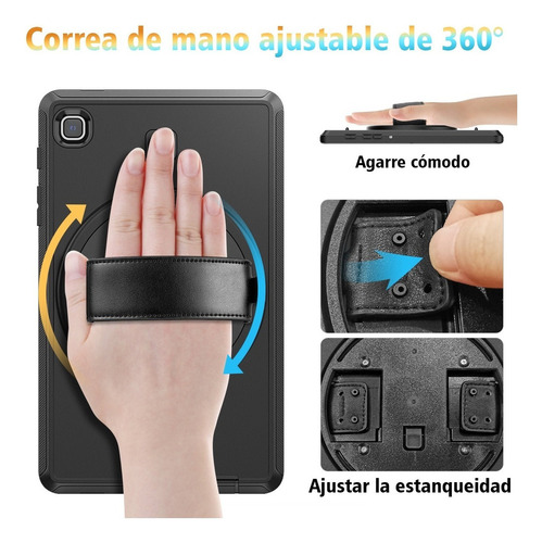 C Funda Para Galaxy Tab A7 Lite T220 T225 8.7 Anticaída