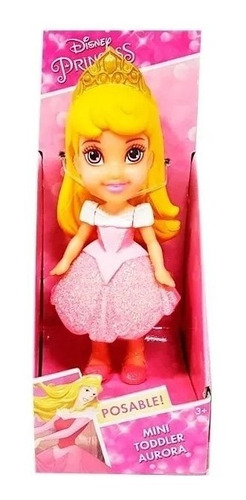 Disney Princesas Mini Toddler Posable Aurora Orig.  Replay