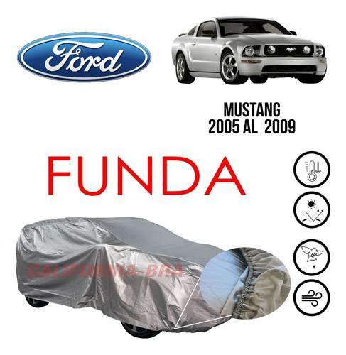 Recubrimiento Cubierta Eua Ford Mustang 2005 Al 2009