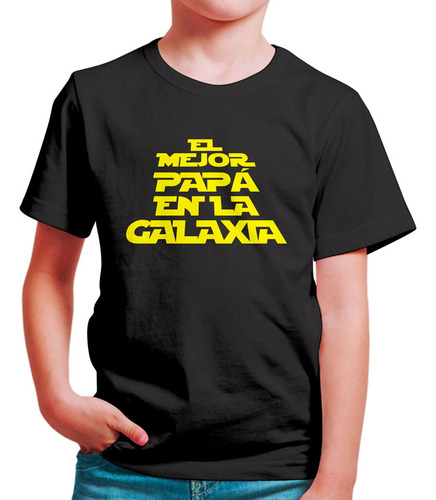 Polo Niño El Mejor Papá En La Galaxia (d1123 Boleto.store)