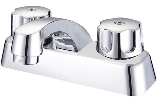 Mezcladora Cromada Para Lavabo (resistente Y Duradera)