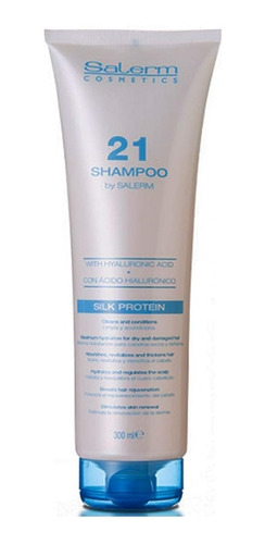 Shampoo Salerm 21 Con Ácido Hialurónico Silk Protein 300ml