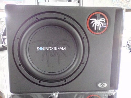 Potente Bajo Soundstream 12  Cajón 1000 W 350 Rms Promoción