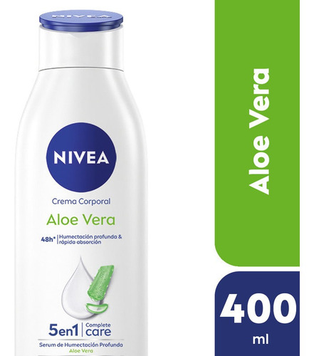 Crema Corporal Aloe Vera 5 En 1 Nivea X 400 Ml