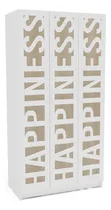 Comprar Placard Ropero Cómic Con 3 Puertas Adolescen Relieve Mi Casa