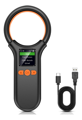 Lcd Recargable Escáner De Microchips Para Mascotas Kuiiyer