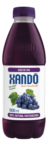 Suco de uva  Xandô sem glúten 900 ml 