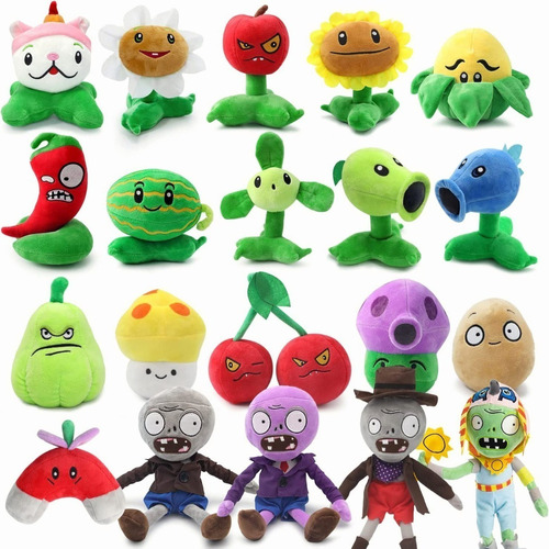 Set De Juguetes Plants Plush Vs Zombies, Muñeco De Figur [u]