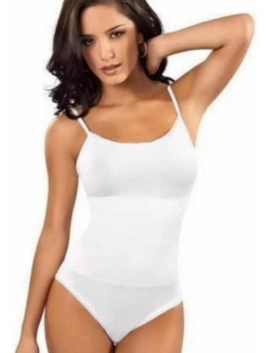 Body Mujer Volados  Y Botones Blanco Ankara Talle S