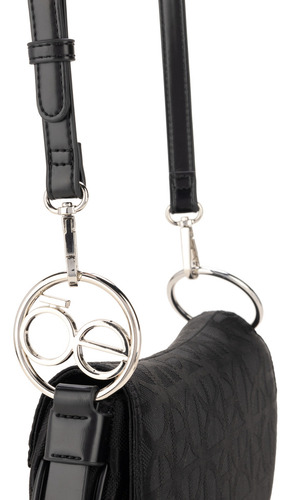 Bolsa Lady Bag Cloe Aslangi Chico Color Negro