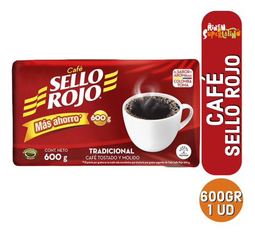 Café Sello Rojo 600gr