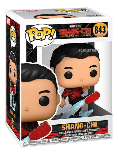 Funko Pop Shang Chi 843 Marvel Original Scarlet Kids