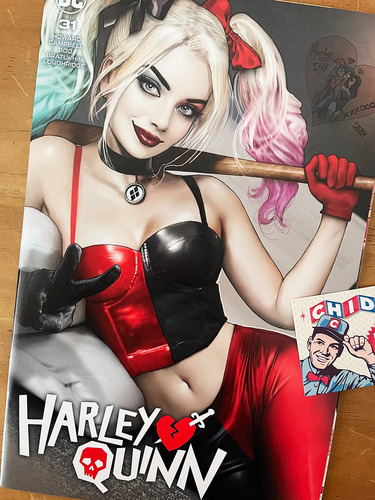 Comic - Harley Quinn #31 Sexy Szerdy Trade Poison Ivy