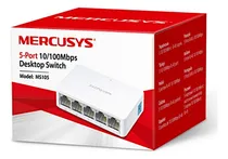 Comprar Switch Desktop 5 Puertos 10\u002F100 Mbps Rj-45 Ms105 Mercusys 