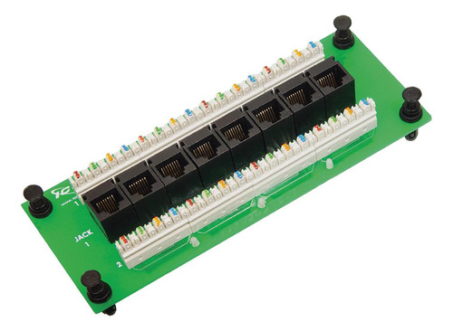 Módulo Compacto Icc De 8 Puertos Cat 6 Data Para Uso Residen