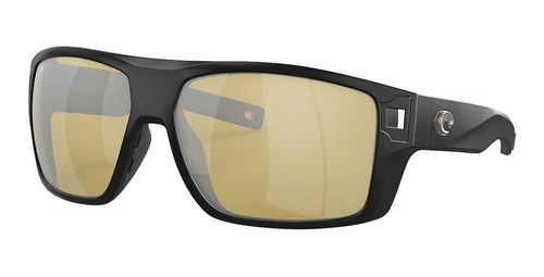 Costa Lentes Pesca Diego Matte Black Copper Silver 580g Diseño Espejo