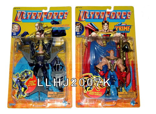 Lote Hardcase & Prime Ultra Hero Ultraforce Galoob Baf 