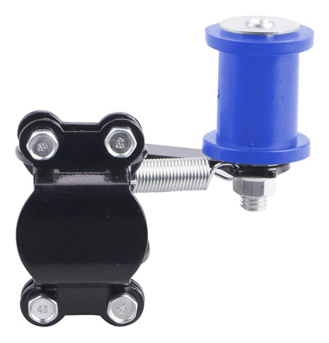 Ajustador De Cadena De Motocicleta Regulador Azul