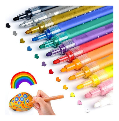 Lápiz De 36 Colores Para Grafitis A Base De Agua.