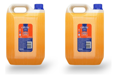  Bidón Jugo De Naranja Citric 5 Litros X2 Unidades - Stock8