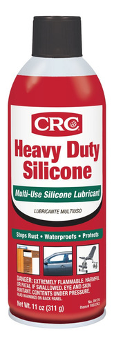 Lubricante De Silicona Crc Heavy Duty.