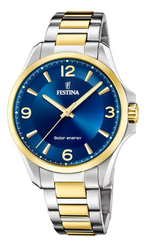 Relógio masculino multicolorido Festina Solar Energy F20657/4