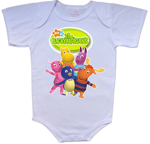 Body E Camiseta Infantil Galinha Pintadinha, Patati Patata