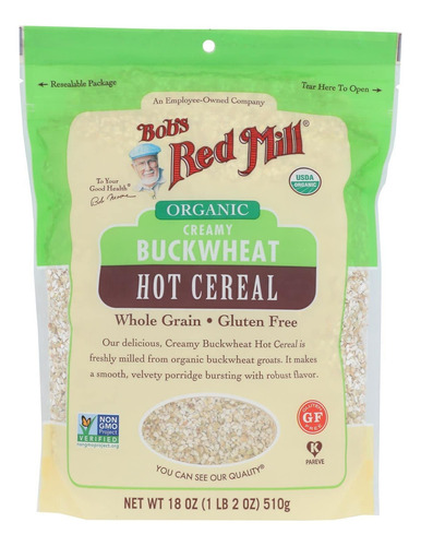 Bobs Red Mill - Cereal Orgnico De Trigo Sarraceno, 18 Onzas