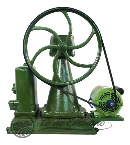 Bomba Bombeador De Agua A Diafragma Numero 3 Con Motor 1 Hp