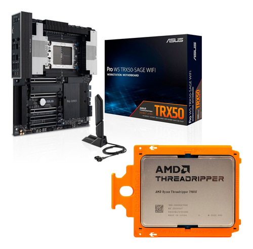 Amd Threadripper 7980x / Pro Ws Trx50-sage Wifi Workstation