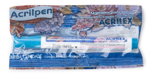 Imagen 2 de 6 de Marcador Para Tela Acrilpen X Unidad