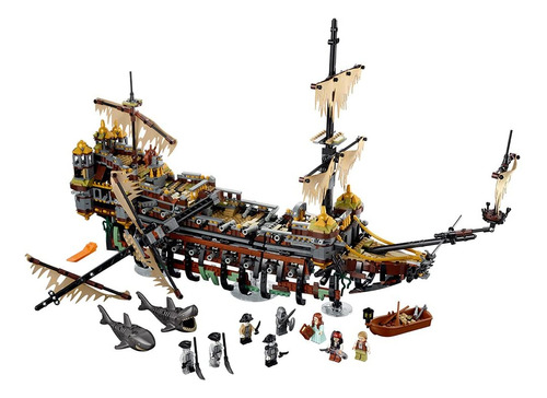 Lego Pirates Of The Caribbean Silent Mary 71042 Building Kit