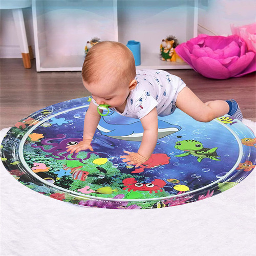 Wh Tapete Juego Acuático Espesado For Gatos, Tapete Jueg