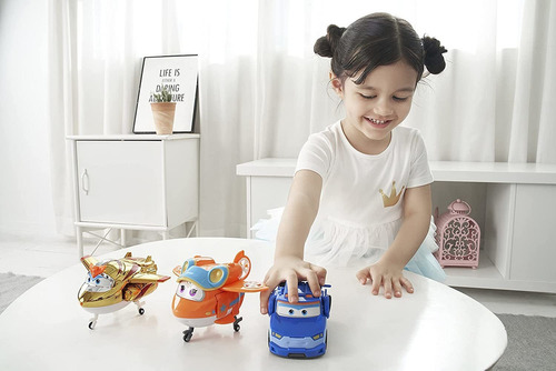 Brinquedos De Avião Super Wings 5 Transforming Golden Boy Ve