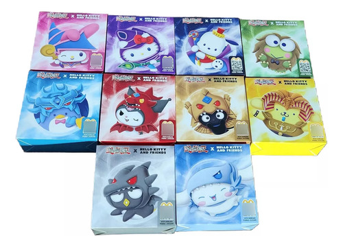 Muñecos Yu Gi Oh! X Hello Kitty Coleccion Completa Mc Donald