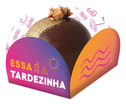 40 Unidades - Porta Forminha De Doce Festa Tardezinha