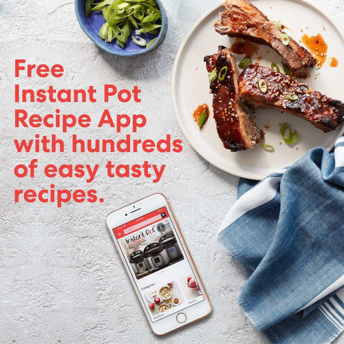Imagen 6 de 6 de Olla A Presion Programable Instant Pot Ip-lux60?6 En 1, Marc