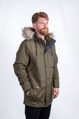 Campera Parka Hombre Spy Limited Alumine