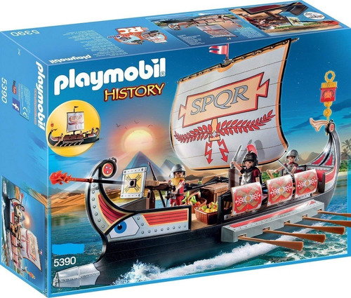 Todobloques Playmobil 5390 Galera Romana !!