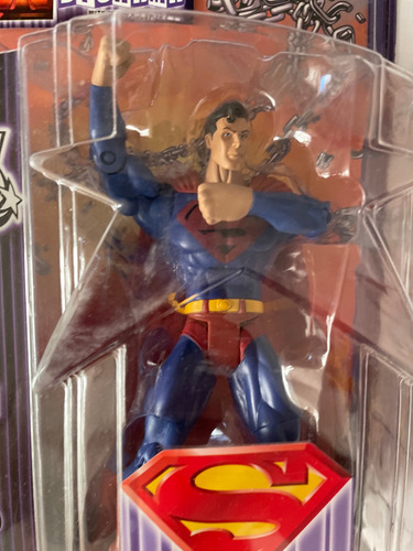 Superman Dc Super Heroes Comic Book Styling Mattel 2007 6pul (Usado)