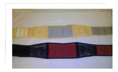 Faja Lumbar Magnética Largo 105 Y 110 Cmts , Ancho 14 Cmts