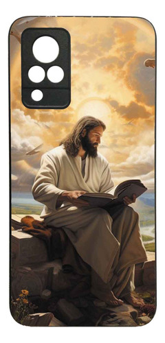 Funda Protector Case Para Vivo V21 5g Jesus Dios