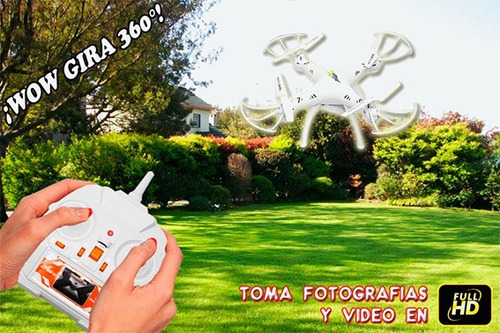 Dron Cuadricoptero Profesional Camara Fotografica Y Video Hd
