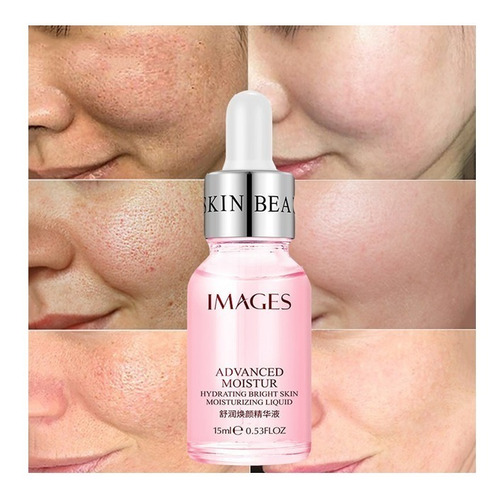 Imagen 3 de 5 de Esencia Serum Facial Hidratante Extracto Rosas Ácido Hialuro